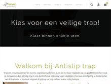 Tablet Screenshot of antisliptrap.nl